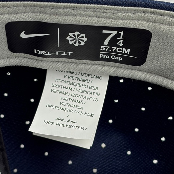 Penn State Nittany Lions Nike On Field Dri-Fit Size 7 1/4 Cap Hat Logo Fitted - Picture 5 of 5